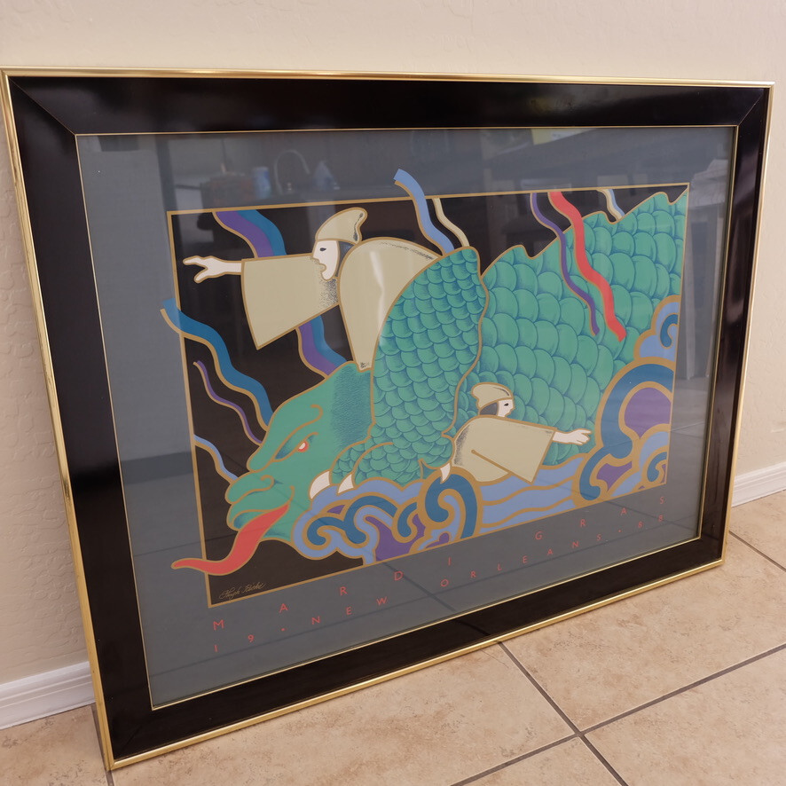 【SALE】【10/31 17:00まで】90s ブラックバス 絵画 額縁付き SALE】【10/31 17:00まで】90s ブラックバス 絵画 額縁付き s-l1200.jpg