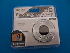 NEW - Vivitar Popsnap Digital Camera 1080 HD 44MP  16X Zoom White- Free ShipN!