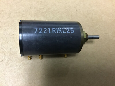 (1 PC)  BECKMAN  7221R1KL25  Precision Wirewound Variable Resistor    7221-1000