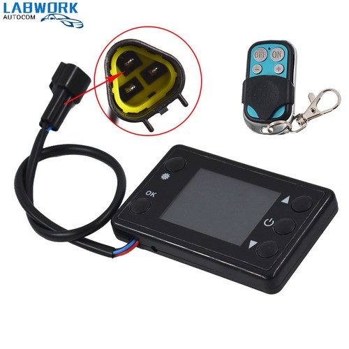For Car Diesel Air Parking Heater Monitor Switch & Remote Controller 12V 24V LCD - 第 1/12 張圖片