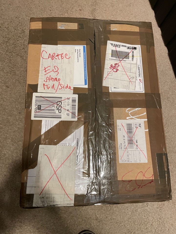 Cartec EQPre2A mic preamp EQ w/MidSide builtin, rare, read