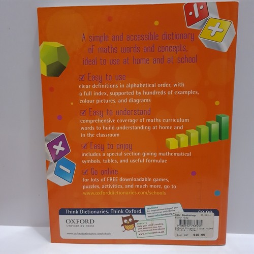 Oxford Primary Illustrated Maths Dictionary Paperback Mathematics Words Concepts - Picture 2 of 20