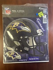 Baltimore Ravens NFL Fathead Peel & Stick Vinyl Decals Helmet & Logo Brand New