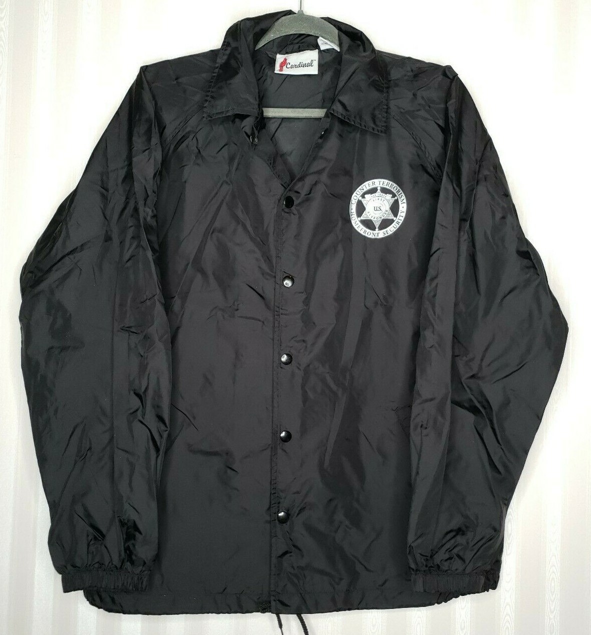 Counter Terrorism Task Force Black Windbreaker Ja… - image 2