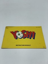 Yoshi NES Nintendo Instruction Manual Only