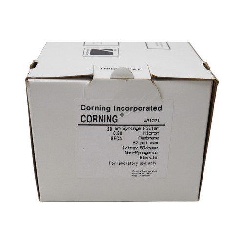 Corning 28mm Filtri a Siringa 0.80um Membrana SFCA, Custodia Parziale da 24 (431221) - Foto 2 di 3