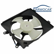 A/C Condenser Cooling Radiator Fan Assembly For 2001-2005 Honda Civic 1.7L