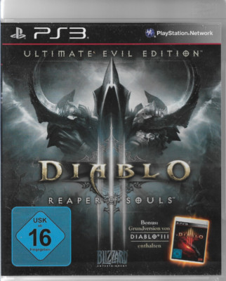Diablo III - Reaper Of Souls - Ultimate Evil Edition - PlayStation 3 - 2014