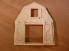 Plasticville #BN-1 - BARN - INDIVIDUAL PARTS  - ORIGINAL - O Scale