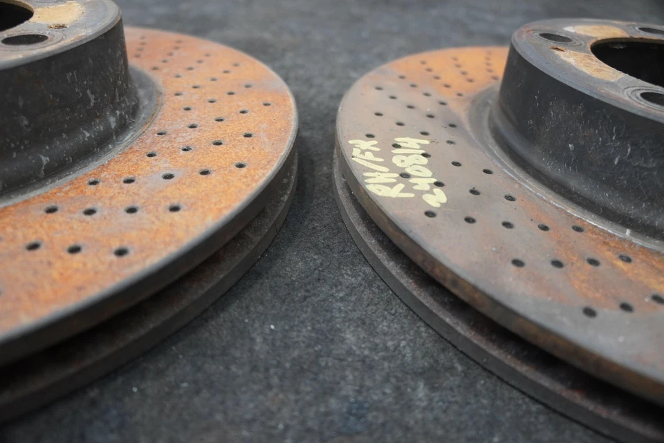 Комплект из 2 роторов переднего дискового тормоза 99635140501 Porsche Cayman 987 2006-12 Boxster 911 - Изображение 3 из 4