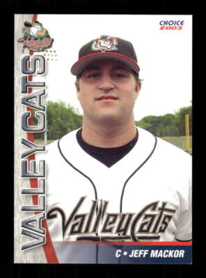 2003 Choice Tri-City Valley Cats 18 Jeff Mackor BXCP31