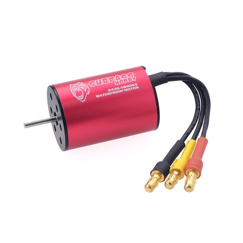 SURPASS HOBBY RC Transmitter w/Receiver Waterproof Motor ESC Comb Set for RC Car - Picture 8 of 17