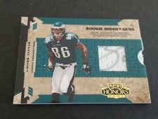 REGGIE BROWN 2005 Rookie Hidden Gems Playoff Honors Auto 11/50 EAGLES RG-220