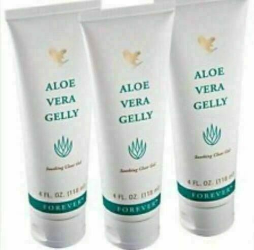 3 Confezione Forever Aloe Vera Gelly (84.8% ) -per Combustione Pelle -118ml - Foto 1 di 1