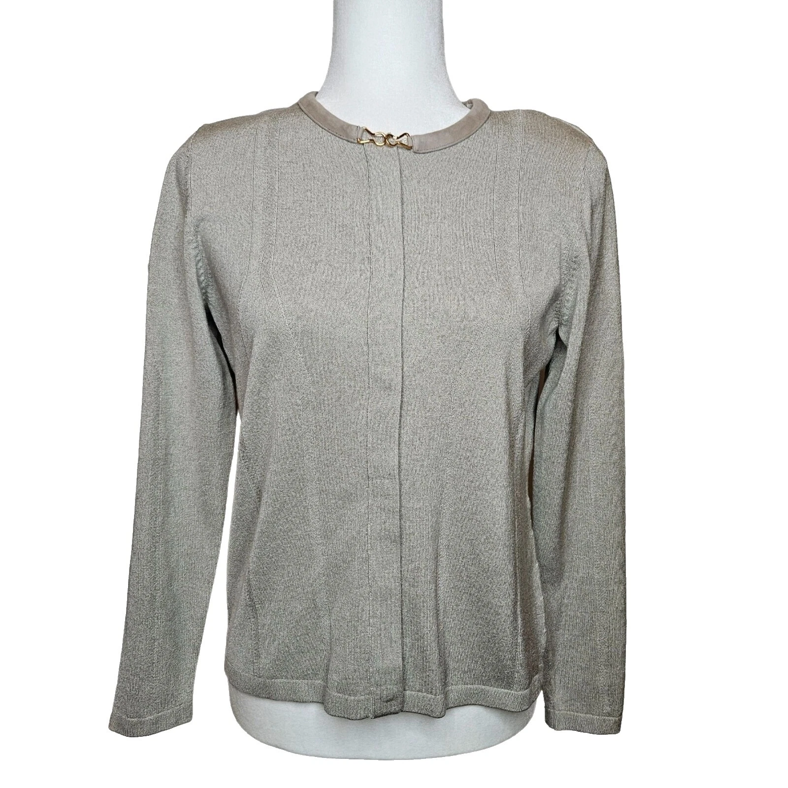 Suéteres para mujer Sólido Worth Brown