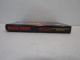 NES Mach Rider, 5-Screw, Boxed  with Manual