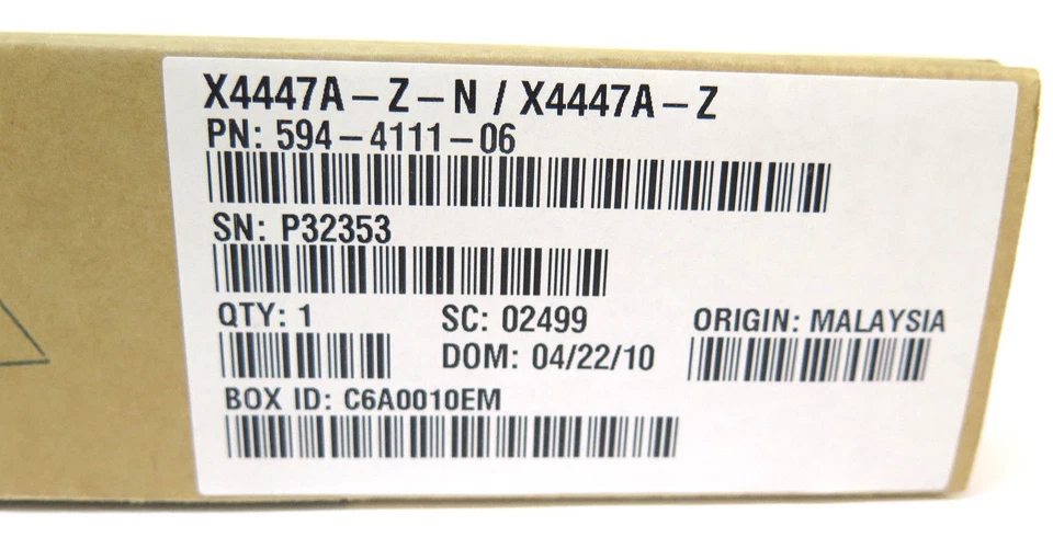 Sun X4447A 594-4111-06 Micro X8 Express Quad Gigabit Ethernet UTP Low - Image 3 of 4