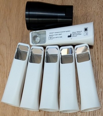 5x Original 3Shape TRIOS 3 Scanaufsätze  + Kalibrierungseinheit + Schutzkappe