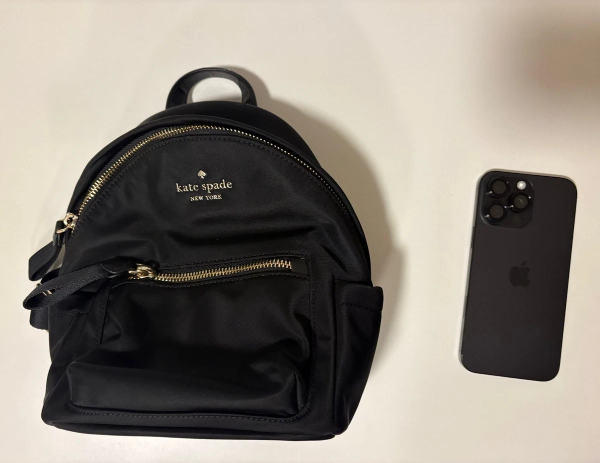 kate spade ブラックバックパック　レザー kate spade new york Backpack Black Bags & Handbags for Women for