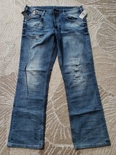 Buffalo David Bitton Mens Blue Distressed Boo...