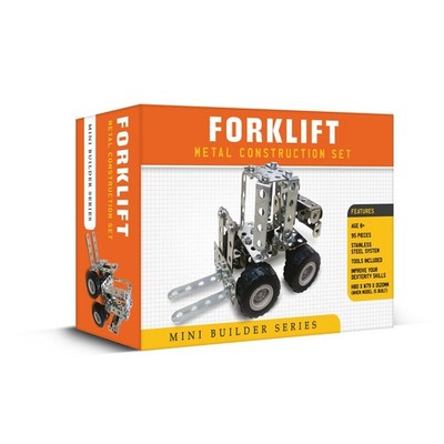 Metall Forklfit Mini Builder Set 3D Bausatz Spielzeug Selbstmontage Remise