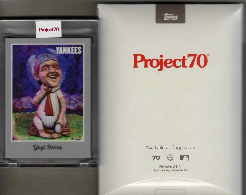 2021 Topps Project 70~1970 Yogi Berra #43~ By Ron English PR:3,055