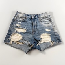 AE American Eagle Mom Short womens jean Shorts size 00