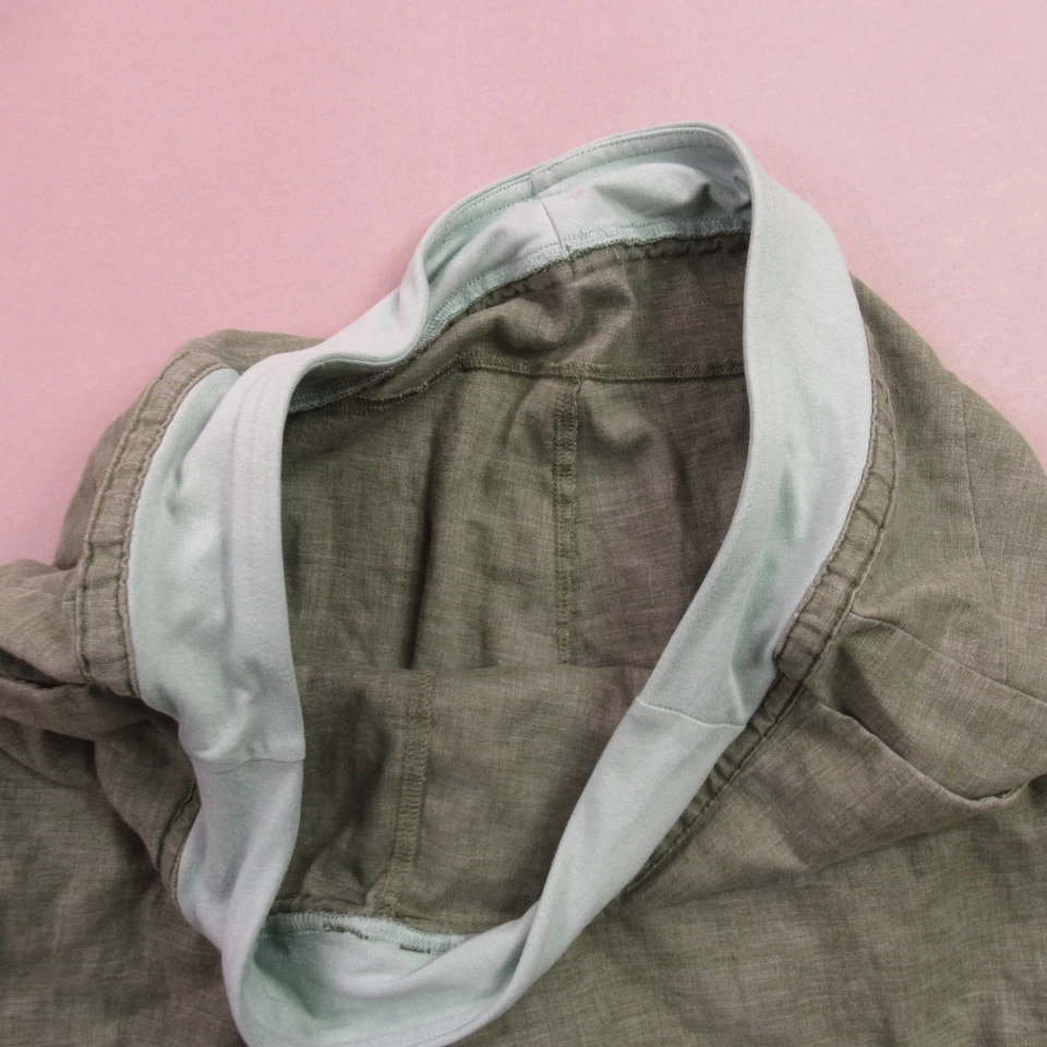 Pantalones chinos ligeros Patagonia para mujer verdes con bolsillos de pierna recta Foto 3 de 4