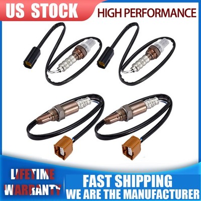 4pcs Oxygen Sensor Up+Down For Infiniti 2011-2012 EX35 FX35 2011-2013 G37 M37 US