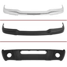 Chrome Black Front Bumper Cover Face Bar For Ford Ranger Edge Xl Xlt 2001-2007
