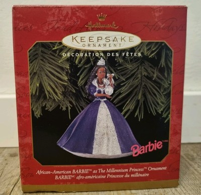 Hallmark African-American Barbie as The Millennium Princess Ornament 1999 Canada