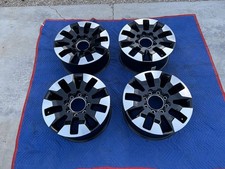 20" Wheels for Chevy Silverado HD 2500 3500 2020-2024 GMC Black factory OEM Rim