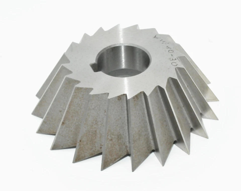 Scharenberg CS Aufsteck-Winkelfräser HSS 100x32x27 mm 60°H DIN 842 RHV42585 - Bild 2 von 4