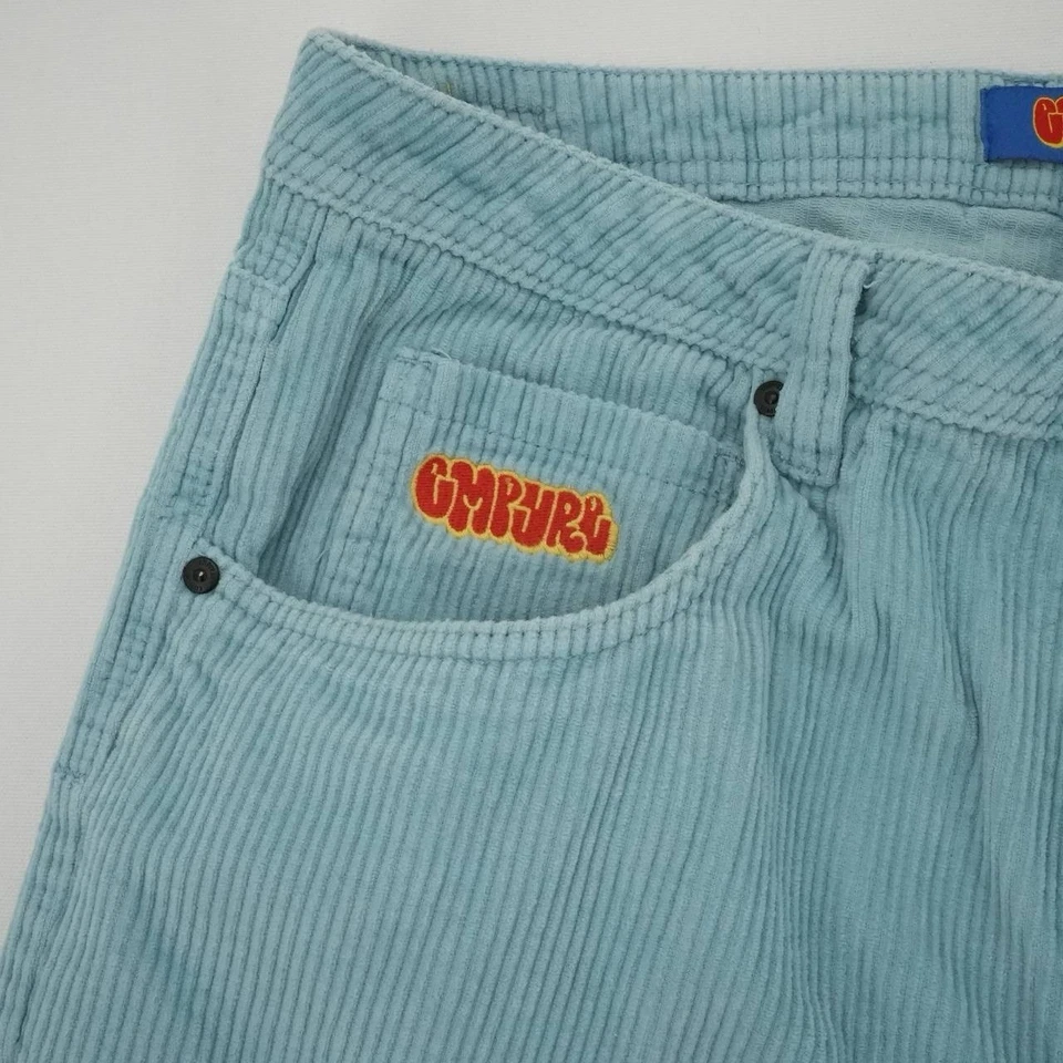 Gymboree Light Blue Corduroy Pants Sz 32 Foto 3 de 4