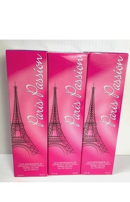 (3) PARIS PASSION Fragrance for Women by Preferred Fragrance -  SUPER SALE
