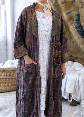 Magnolia Pearl Check Haven Coat Jacket