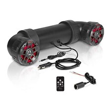 UTV4BRGB ATV Sound System - 4 Inch Speakers, Tweeters, IPX5 4" Speakers, RGB