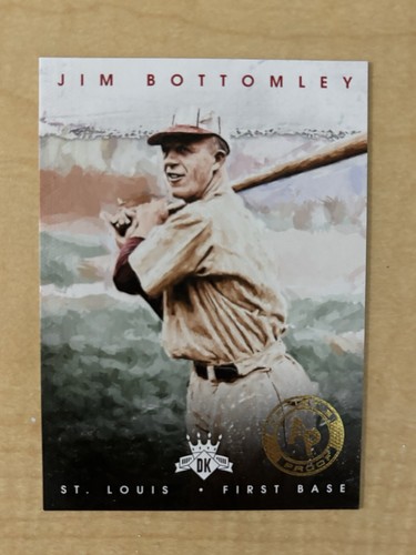 2016 Panini Diamond Kings Artist's Proof /99 Jim Bottomley #40 HOF