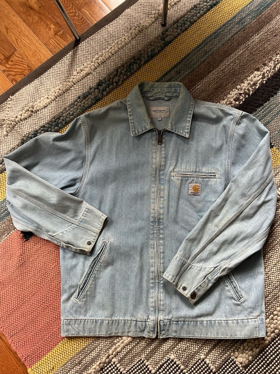Carhartt WIP Detroit Jacket XL Denim Japan Exclusive | eBay