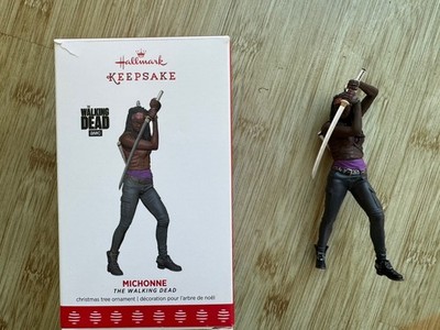 Hallmark Keepsake 2017 Michonne Ornament The Walking Dead Christmas Figure