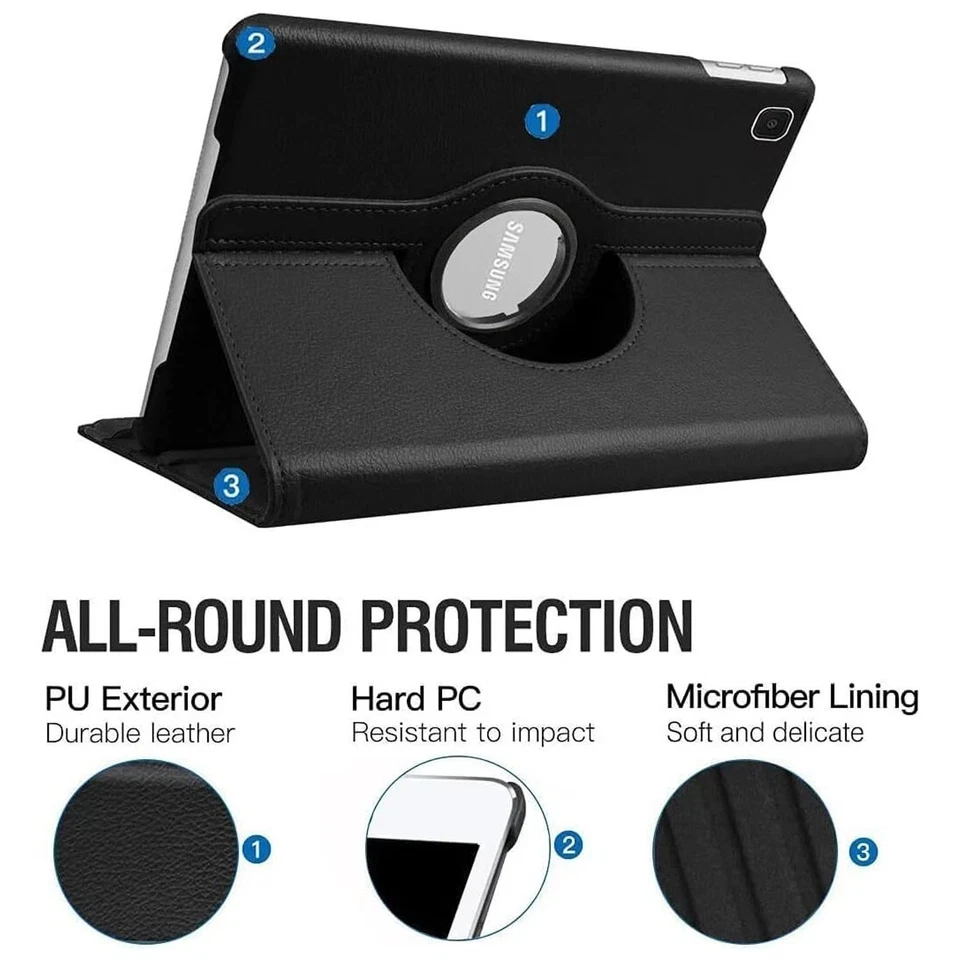 Case for Samsung Galaxy Tab A7/A /S4 T500/T515/T580/T590/T830 Tablet Stand Cover - Image 4 of 4