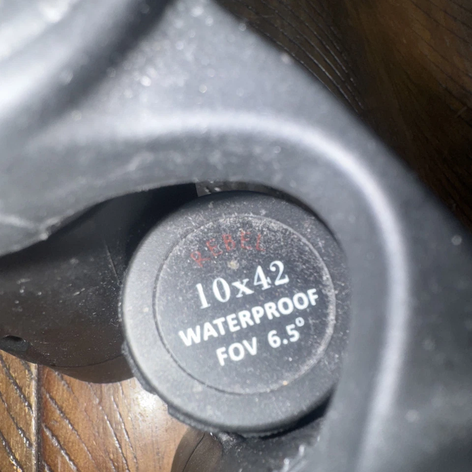 Binoculares impermeables Redfield Rebel 10x42 6,5° FOV buenos sin estuche/correa*080 Foto 3 de 4
