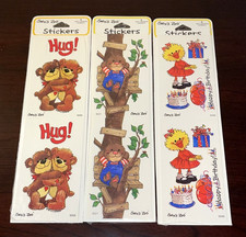Vintage Suzy's Zoo Sticker Packs