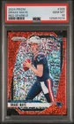 DRAKE MAYE PSA 10 2024 PANINI PRIZM #329 ROOKIE RED SPARKLE RC LOOK