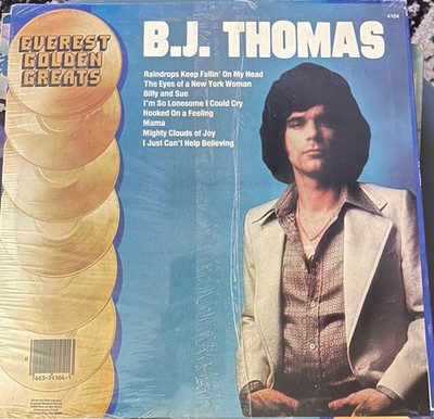B.J. THOMAS: everest golden greats EVEREST 12'' LP 33 RPM Sealed