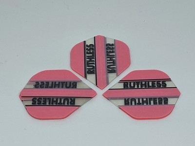 Ruthless  rosa - Dart Flights - Set ( F4)