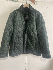 Tumi T-Tech Lightweight Quilted Puffer Jacket Navy Green, Men's Size Medium M