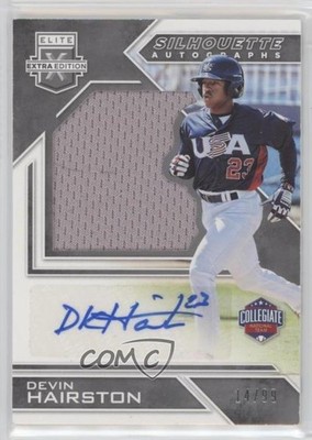 2016 Panini Elite Extra Edition 14/99 Devin Hairston #USA-DH Auto 0v0