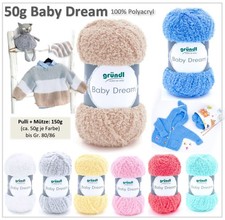 50g Gründl Baby Dream Wolle Stricken Kinder Garn Teddy