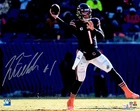 Justin Fields Autographed Signed 16x20 Photo Chicago Bears Fanatics Holo
